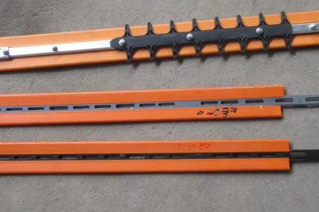 綠籬機(jī)刀片選擇過程，銀達(dá)科普！