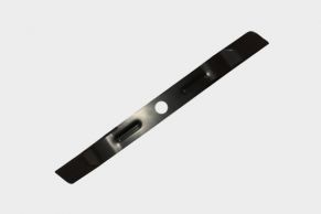 供應園林草坪機加厚二齒一字刀片廠家直銷材質(zhì)40Mn厚度3.2MM